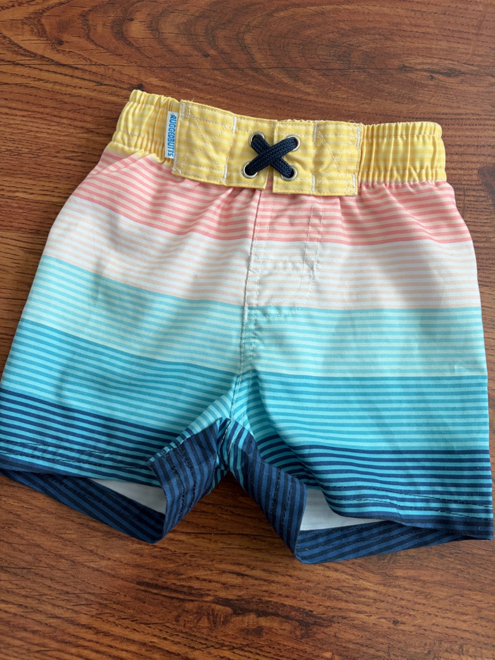 Rugged Butts Swim Trunks 6-12 month baby